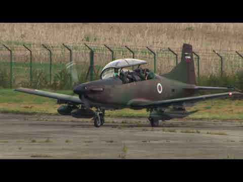 Dny NATO 2021 - přílet PC-9 Hudournik