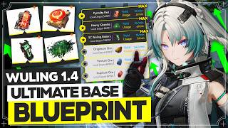 1.4 Wuling Factory Blueprints Part 1 - Max Profit Mega Base Blueprint Asia/NA/EU【Arknights Endfield】
