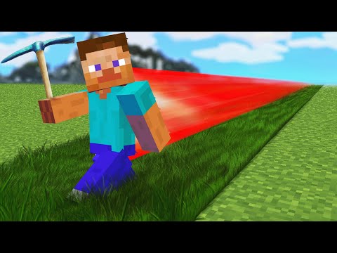Minecraft but everything I touch turns realistic
