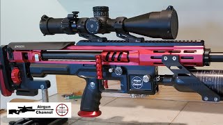 (Shoot Over 1 Mile) OrcAIr 5-25x56 Competition Rifle Scope Review w/ .30 Skout EPOCH Air Rifle