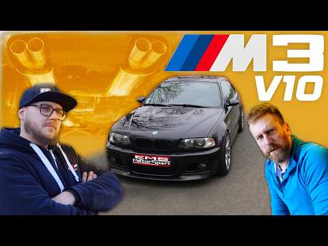 Une BMW M3 E46 V10 DKG ! (Non, il n'y a pas d'erreur dans le titre.)