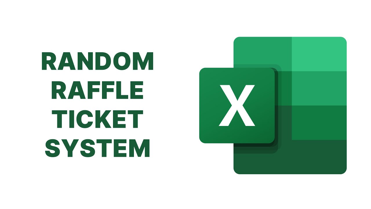 Random Raffle Ticket Puller System in Excel