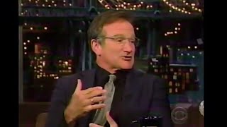 Robin Williams Letterman 11/11-2002