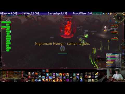World of Warcraft Heroic Eye of il'gynoth (Mage PoV) One Phase Burst!!
