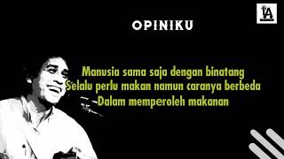 Download lagu Opiniku - Iwan Fals (Lirik Lagu) mp3
