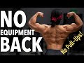 Advanced Back Workout with NO EQUIPMENT OR PULLUPS