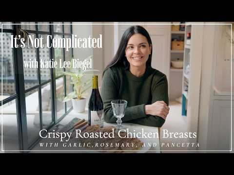 Crispy Roasted Chicken Breasts with Garlic, Rosemary, and Pancetta