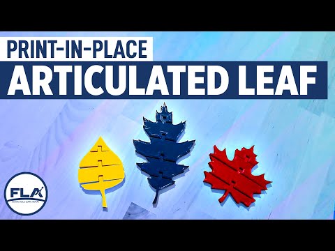 Learn Print-In-Place 3D Printing