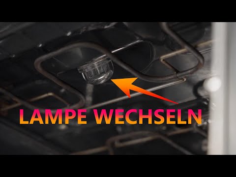 Lampe wechseln im AEG MULTI Dampfgarer