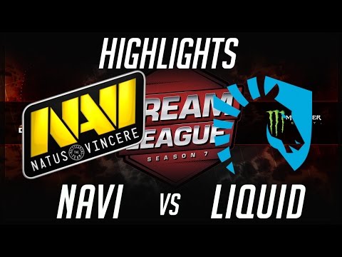 NaVi vs Liquid DreamLeague Season 7 EU Highlights Dota 2 by Time 2 Dota #dota2