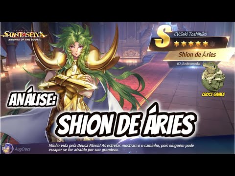 COMO EQUIPAR O SHION DE ÁRIES | ANÁLISE COMPLETA | SAINT SEIYA AWAKENING.