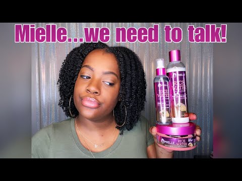 I Tried Mielle's NEW Rice Water Collection And....