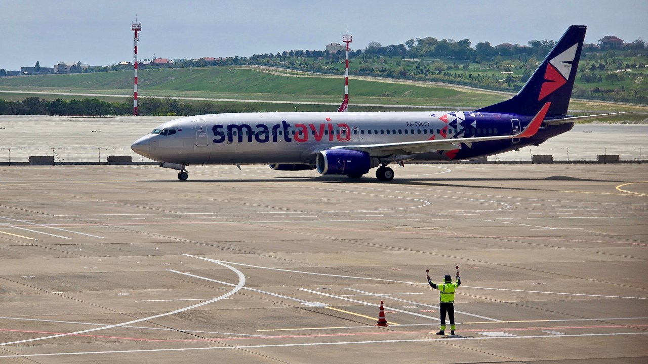 Boeing 737-800 а/к Smartavia, рейс Геленджик – Санкт-Петербург