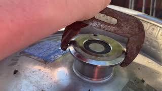 How to remove the spear from a German keg - keg still