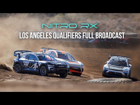 Nitro Rallycross Los Angeles FULL Broadcast - Qualifiers