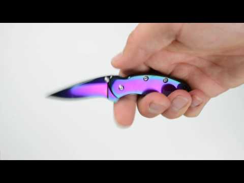 Kershaw 1600VIB - Chive - Rainbow