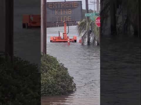 High Tide Brings Coastal Flooding to Portions of South Carolina