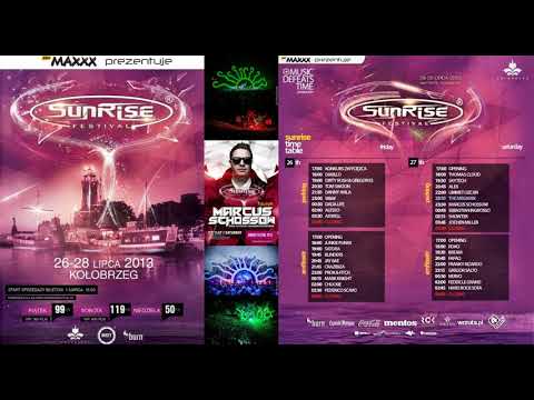 SUNRISE FESTIVAL 2013 - MARCUS SCHOSSOW