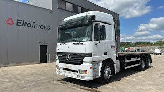 Camion plate-forme Mercedes-Benz actros 2643 (RETARDER / 6X4 / GRAND PONT / BIG AXLE / V6 / EPS / à vendre - Image 4 | Autoline CD Camion plate-forme Mercedes-Benz actros 2643 (RETARDER / 6X4 / GRAND PONT / BIG AXLE / V6 / EPS / | Image 4 - Autoline