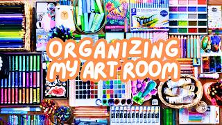 Tidying & Decluttering my Art Studio for new Inspiration