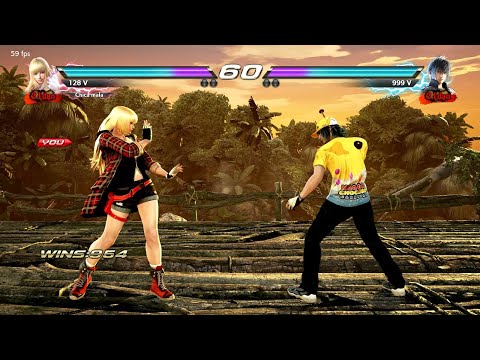 L7 23_2 Lili Rochefort Ryona VS Noctis Lucis Caelum - Tekken 7 ( Uchiha x24 ) Gameplay PC RX 570 8G