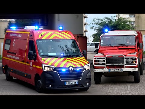 [Nouveau VSAV] VLHR & VSAV Sapeurs Pompiers de La Moselle Metz & Ambulances Privée en urgence á Metz
