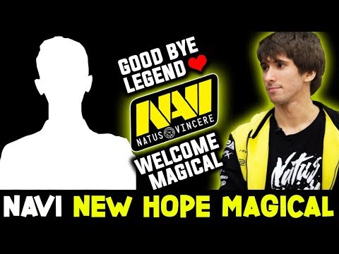 Good Bye Legend Dendi ❤ And Welcome Navi New Mid Player MagicaL - Natus Vincere New Roster Dota 2