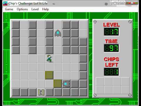 CCLP3 level 17 solution - 91 seconds