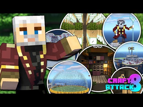 Clyms VERRÜCKTE Craft Attack Basis 🧪 Rundtour mit Clym & Fabo - Craft Attack 8 #057