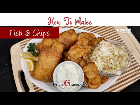 Crispy Fish & Chips BETTER Than Your Local Pub! 🍟🐟