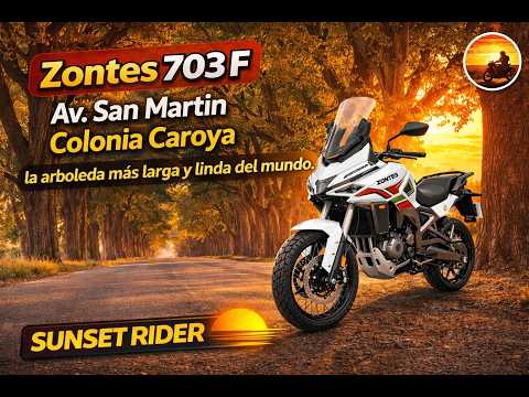 Zontes 703F Av. San Martin Colonia Caroya. La arboleda mas larga y linda del mundo