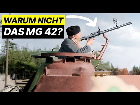 MG 34 vs. MG 42: Warum deutsche Panzer nicht das bessere MG nutzten
