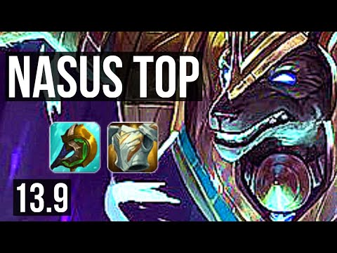 NASUS vs KAYN (TOP) | 6/1/12, 1200+ games, 1.8M mastery, Dominating | KR Master | 13.9