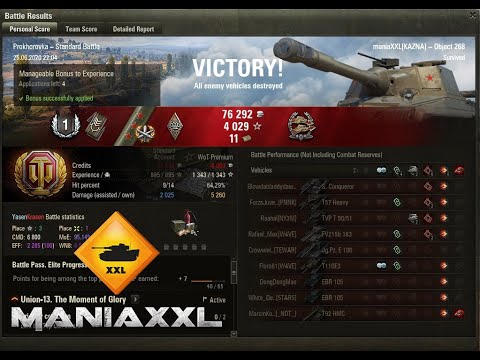 Object 268 - 3 víťazné znaky