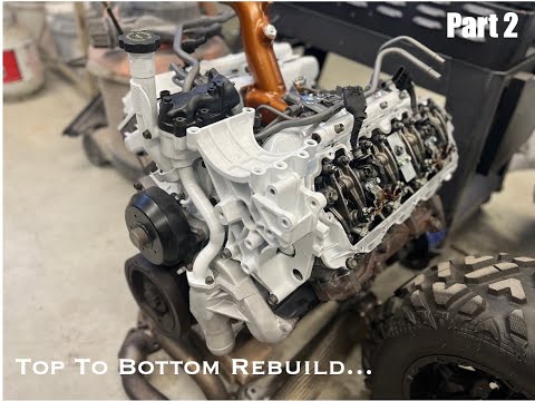 Part 2: Full DURAMAX engine rebuild, very detailed