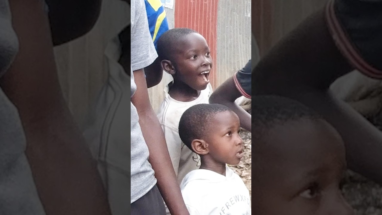 アフリカの少年、初めてのけん玉で才能開花した #アフリカ #ケニア #けん玉