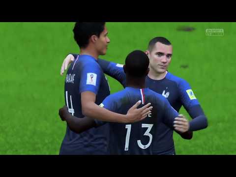 FIFA 18 World Cup 2018 QuaterFinal-France vs Portugal (Walkthrough #3) [Only Gameplay No Commentary]