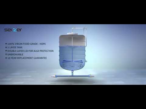 Buy Selzer Selfresh Auto Clean Tank 1750 Ltr / 2.5F SS Stand