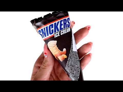 SNICKERS ICE CREAM CONE