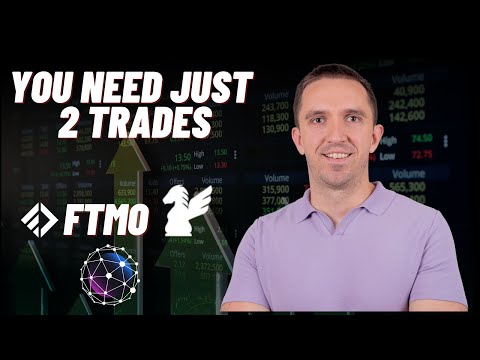 How to Pass FTMO Challenge with just 2 Trades!