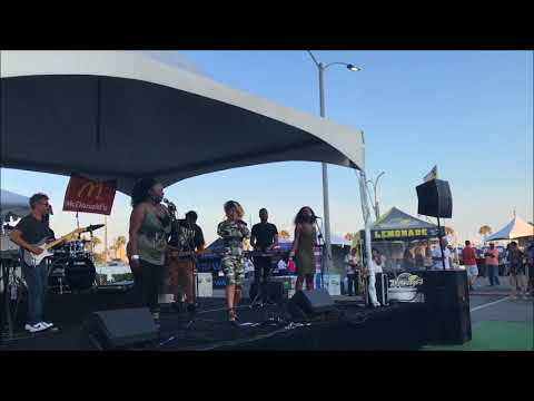 Sulpacio Jones performs "The Beauty in the Beat" Long Beach Jazz Fest 2018