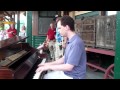 Bryan Wright 8 | BIG FOOT HAM |Central PA Ragtime Festival @ EBTJune 18 2011 | street piano