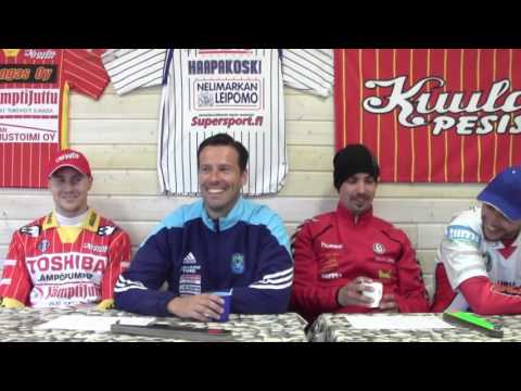 9.7.2016 Ylivieskan Kuula - Pöytyän Urheilijat, lehdistötilaisuus