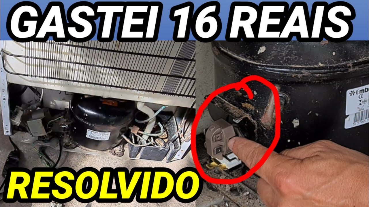 Geladeira liga mais não gela nada faça você mesmo passo a passo.