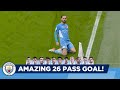 AMAZING 26 PASS BERNARDO SILVA GOAL | Every player touched the ball! | Utd 0-2 City