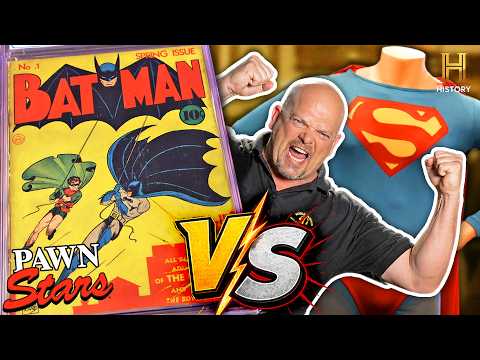 Superhero Legends: Batman & Superman Deals & Finds | Pawn Stars
