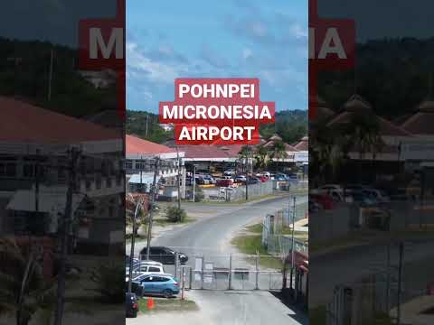 AEROPORTO DE POHNPEI MICRONÉSIA