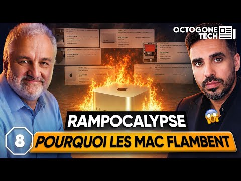 Pourquoi même la logistique légendaire d’Apple ne résiste pas à la RAMpocalypse | OctogoneTech #8