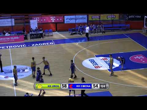 KK Vrijednosnice Osijek – KK Cibona (U-13)