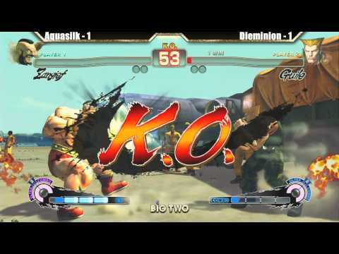 SSF4 AE 2012 Winners Finals Aquasilk vs Dieminion - Big Two #8 Tournament
